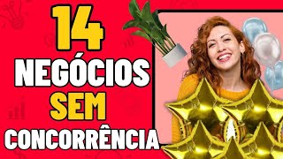 💲14 Negócios Lucrativos SEM CONCORRÊNCIA no Brasil [upl. by Roxanne]