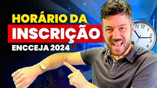 Divulgado horário oficial da Inscrição ENCCEJA 2024 [upl. by Ykcin717]