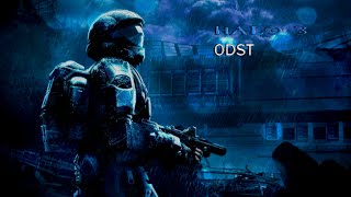 Halo 3 ODST  Deference for Darkness short Version Rain and Thunder Sounds [upl. by Ahcsap136]