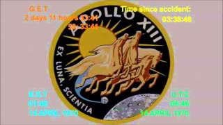 Apollo 13 Accident  Flight Director Loop Part 3 [upl. by Olfe310]