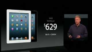 New iPad 4th Gen  Full Keynote Presentation  Apple Special Event 2012 [upl. by Bealle44]