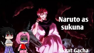 sala do Naruto react mitagens do sukuna  Naruto as [upl. by Anade105]