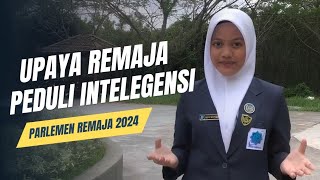 Caleg Parlemen Remaja 2024Aisyah Nur FaizahDapil Sumatera Selatan II [upl. by Neeluqcaj738]