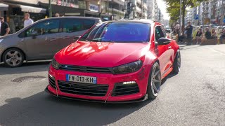 Tuners amp Modified Cars Zoute Grand Prix 2023  Widebody Scirocco Supra MK3 Golf 8R [upl. by Thebault]