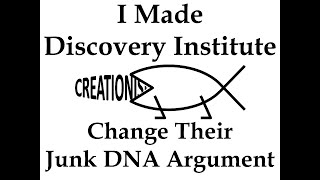 I Made Discovery Institute Change Their Junk DNA Argument [upl. by Aramac]