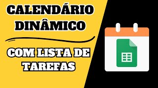 Calendário Dinâmico no Google Planilhas  Google Sheets [upl. by Aymik]