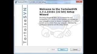 How to setup Visual SVN server and Tortoise SVN Client [upl. by Jeroma]