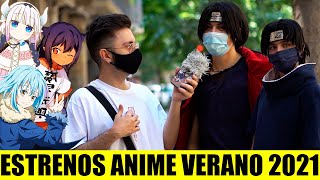 ESTRENOS ANIME VERANO 2021  ¿Cuál es el ANIME más ESPERADO para los OTAKUS Chainsaw Man Shingeki [upl. by Gnoud102]