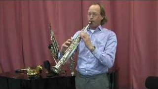 1 sopranino sax amp 3 soprano saxophones tested [upl. by Dloreh]