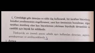 ANEMİ quotkansızlıkquot Aidin Salih  Gerçek Tıp  Şifalı Bilgiler [upl. by Sire]