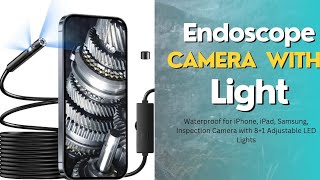 Endoscope Camera with Adjustable LED light [upl. by Sion]