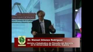 Conferencia Magistral  Como Argumentar frente a un caso difícil  Dr Manuel Atienza Rodríguez [upl. by Suiraj]