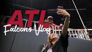 ATL Vlog Sunday Night Football w the Atlanta Falcons [upl. by Hastings412]