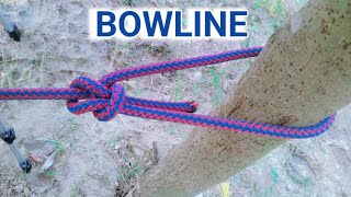 Bowline Knot Is Very Interesting  Tie The Bowline Knot how UniqueKnots7 [upl. by Etnomaj363]