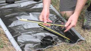 ThermaRest® UltraLite Cot Setup Instructions [upl. by Ardnued]