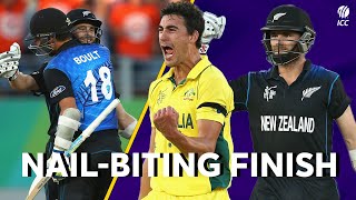 New Zealand and Australia play out Eden Park thriller  CWC 2015 [upl. by Linskey]