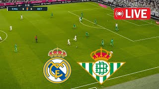 🔴LIVE Real Madrid vs Real Betis EN VIVO  LaLiga 2023  Full Match Streaming FOOTBALL LIVE PES 21 [upl. by Arihay]