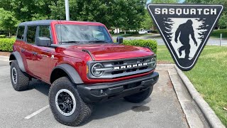 2024 Ford Bronco Big Bend Sasquatch POV Start Up Test Drive Walkaround and Review [upl. by Kathy]