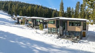 Modern SkiIn SkiOut Townhome  Sierra Sothebys International Realty [upl. by Atinuhs]