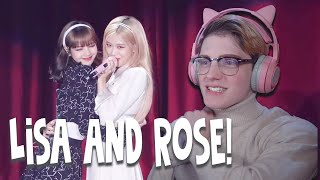 BLACKPINK Rosé amp Lisa  LOVE Nat King Cole cover Lyrics [upl. by Romney452]