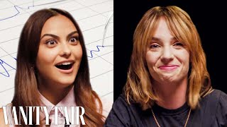 Maya Hawke and Camila Mendes Take Lie Detector Tests  Vanity Fair [upl. by Rendrag]