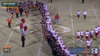 PLAYOFF FOOTBALL Gravette Lions vs Heber Springs Panthers  11102017 [upl. by Niamrej]