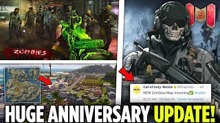 NEW 5th Anniversary New BR Map Details  Zombies Update amp Alcatraz 20 Update Codm Leaks [upl. by Neivad820]