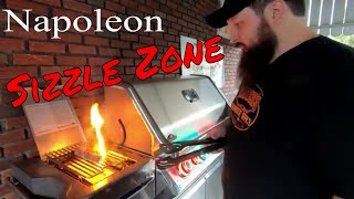 Napoleon Sizzle Zone  Infrared Sear Station Test [upl. by Hadleigh744]