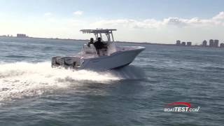 Tidewater Boats 252 CC Adventure 2016 Test Video  By BoatTESTcom [upl. by Ramberg261]