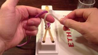 Surgical Knot Tying Twohanded Righty [upl. by Drarig]