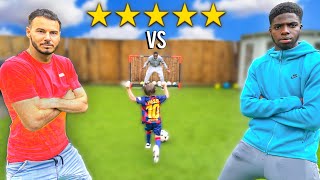 Fastest Footballer Wins 10000 ft Billy Wingrove F2Freestylers  Challenge [upl. by Ayotnom204]