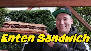 Riesiges Enten Sandwich  Reste vom Festessen lecker verbrauchen [upl. by Sucirdor]