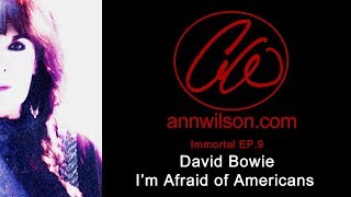 Ann Wilson To Honor David Bowie  Im Afraid of Americans [upl. by Yenitsed]