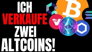 ⚠️ICH VERKAUFE ZWEI ALTCOINS BTC ETH LINK ETH PANIK [upl. by Thilda]