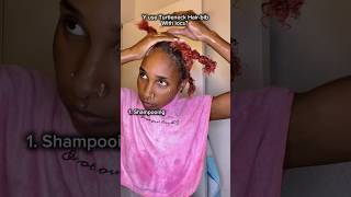 Y use Hairbib with LOCS 🚿 pinklocs instantstarterlocs TurtleneckHairbib [upl. by Nosam]