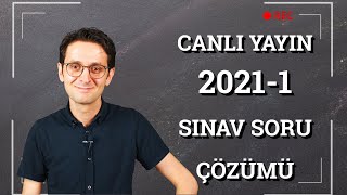 FUAT HOCA ile SGS 20211 Sınav Soru Çözümü  CANLI [upl. by Bab35]