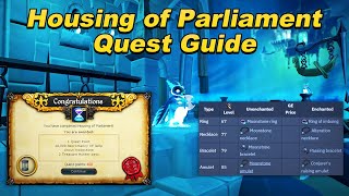 Housing of Parliament Quest Guide  Runescape 3 [upl. by Nalyak563]