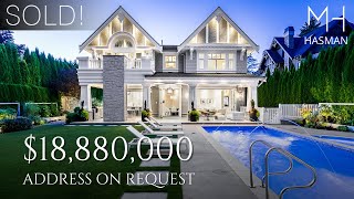 A Magnificent Luxury Estate Residence in Vancouvers Historic First Shaughnessy Enclave [upl. by Ulysses]