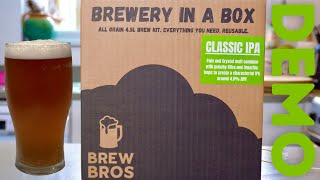 Brew Bros Classic IPA All Grain Brew Kit [upl. by Milburr]