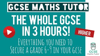 Everything for a Grade 69 in your GCSE Maths Exam Higher Maths Exam Revision  Edexcel AQA amp OCR [upl. by Annayk703]