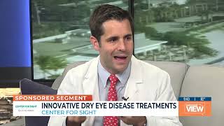 Dr De Rojas Discusses Advanced Dry Eye Diagnosis amp Treatment on Suncoast View  Center For Sight [upl. by Llertniuq532]