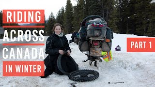 EP5 CROSSING CANADA IN WINTER PART1 Alaska to Argentina [upl. by Standice]