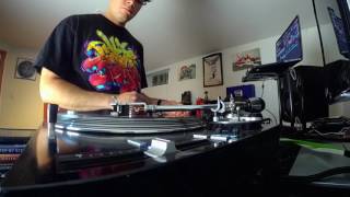 Jazz Turntablism Routine  Jazzy Nodz [upl. by Nyledam568]