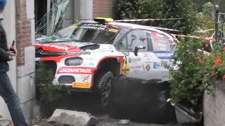 Rallye du Condroz 2022  Last Stage Chaos  Crash Bouche  Fernémont  Bux [upl. by Hameerak]