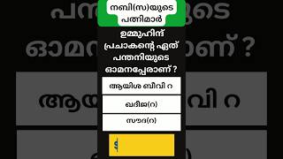 ഉമ്മുഹിന്ദ് പ്രചാകന്റെ ഏത് പന്തനിയുടെ ഓമനപ്പേരാണ്  UMMUL HINDshortsfeed [upl. by Sylvia]