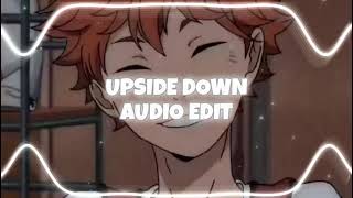 Upside down  JVKE edit audio [upl. by Warfourd]