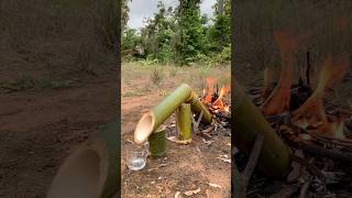 Survival Skills Steam Distiller for Dirty Water in Extreme Conditionscamping bushcraft outdoors [upl. by Yannodrahc]