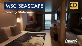 MSC Seascape  Balcony Cabin Tour [upl. by Labannah673]