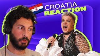 LETS REACT TO EUROVISION 2024 🇭🇷 CROATIA  BABY LASAGNA  TIM TAGI DIM [upl. by Argella]