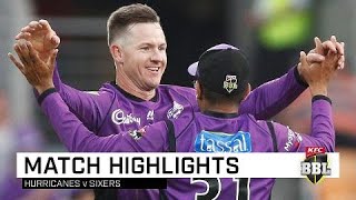 Hurricanes make it five from five  KFC BBL08 [upl. by Orrin]